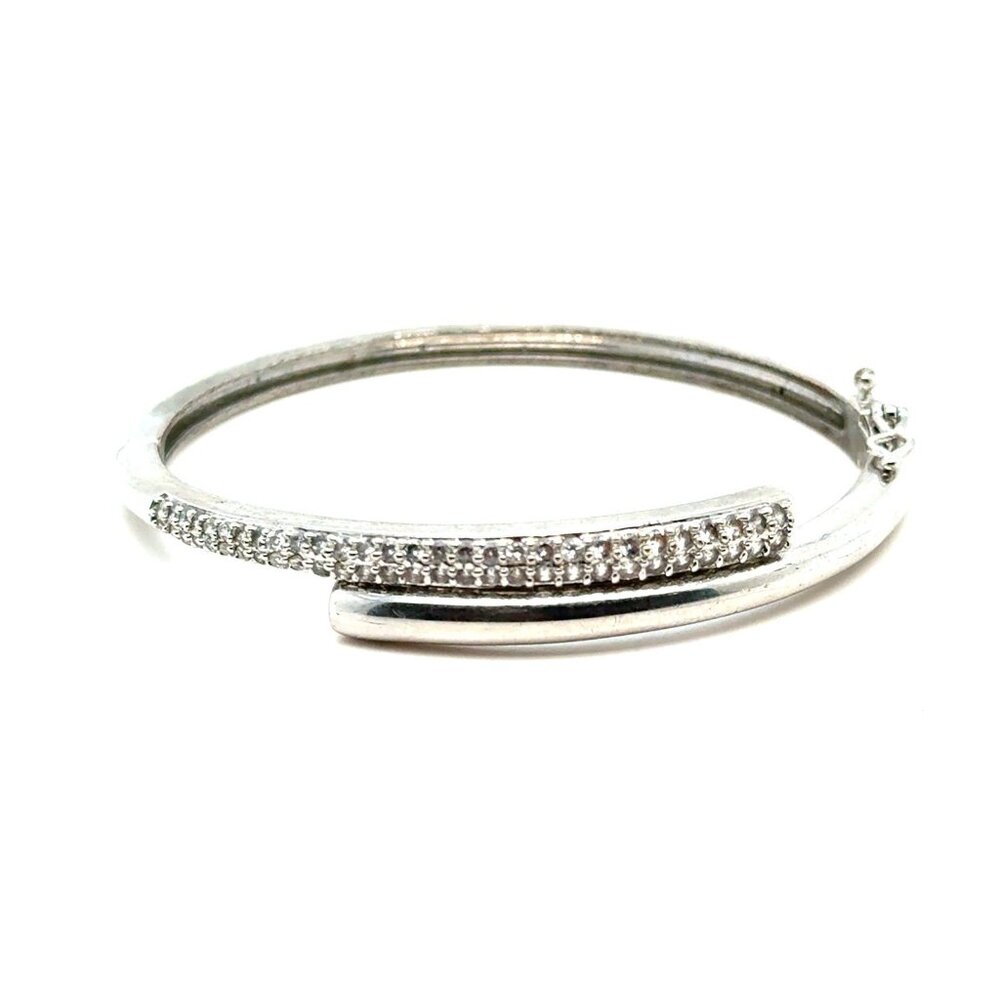Pave Cz Bypass Design‎ Bangle